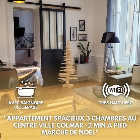 Colmar Centre Ville 6 Couchages 3 Grandes Chambres Exterior photo